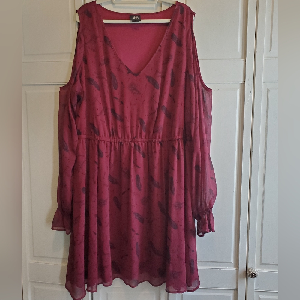 Hot Topic cold shoulder Harry Potter dress